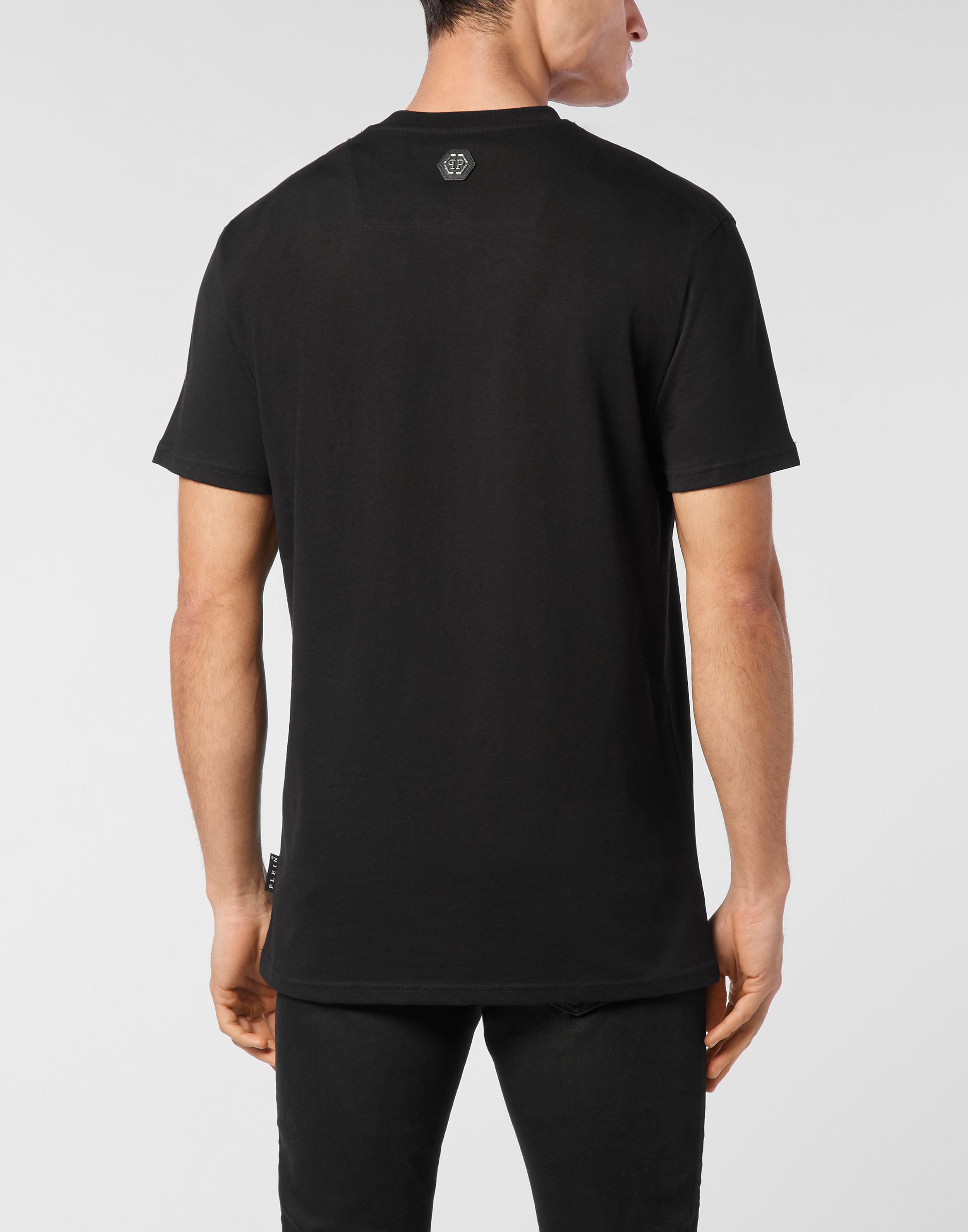 PHILIPP PLEIN - T-shirt Round Neck SS Plein Coursive