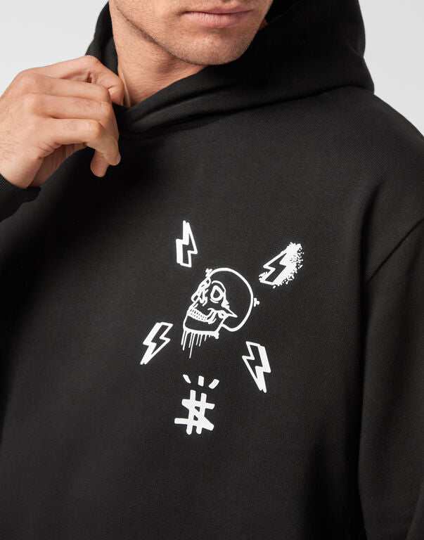 PHILIPP PLEIN - Hoodie Sweatshirt Hexagon