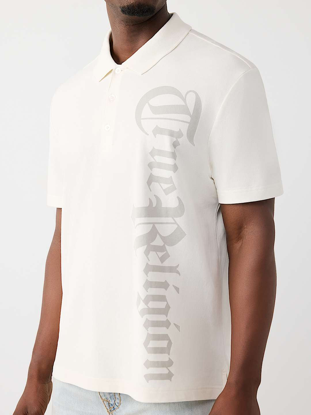 True Religion - Logo Piqué Polo Shirt