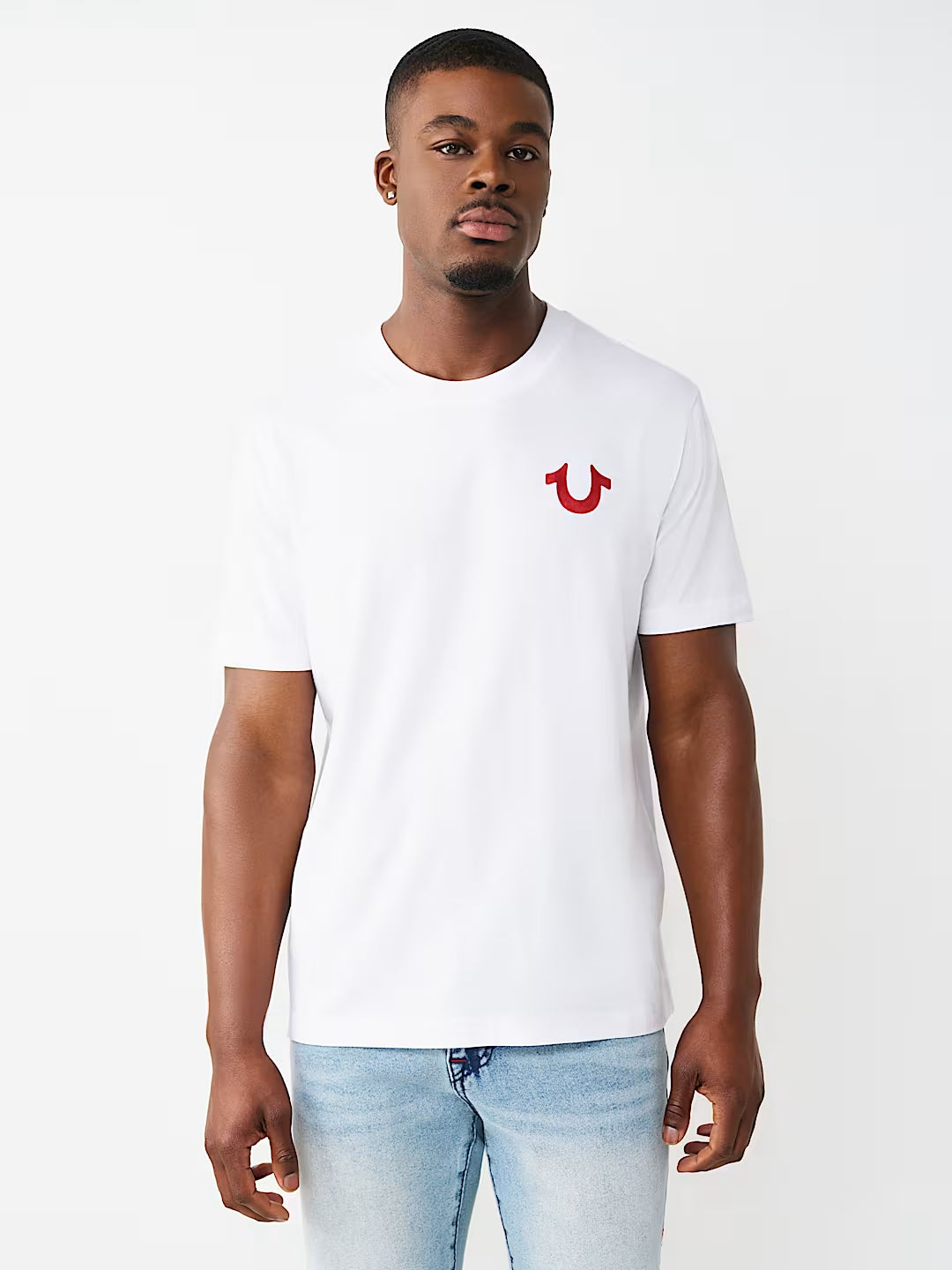 True Religion - Marker Script Buddha Tee