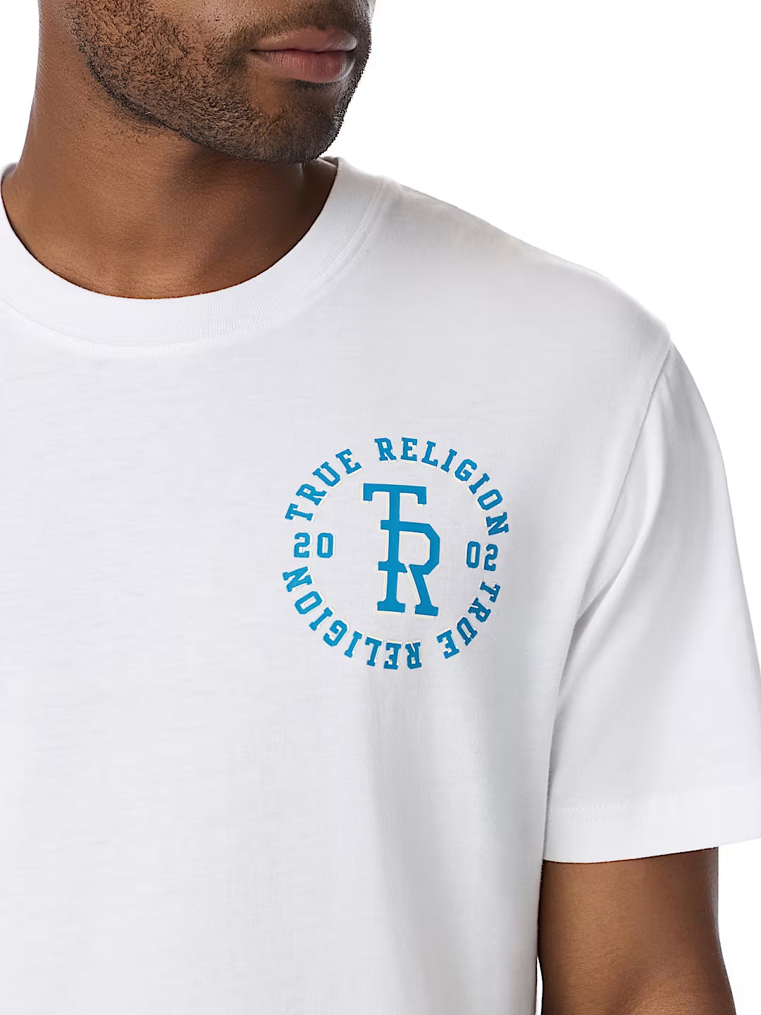 True Religion - Stacked Logo Tee
