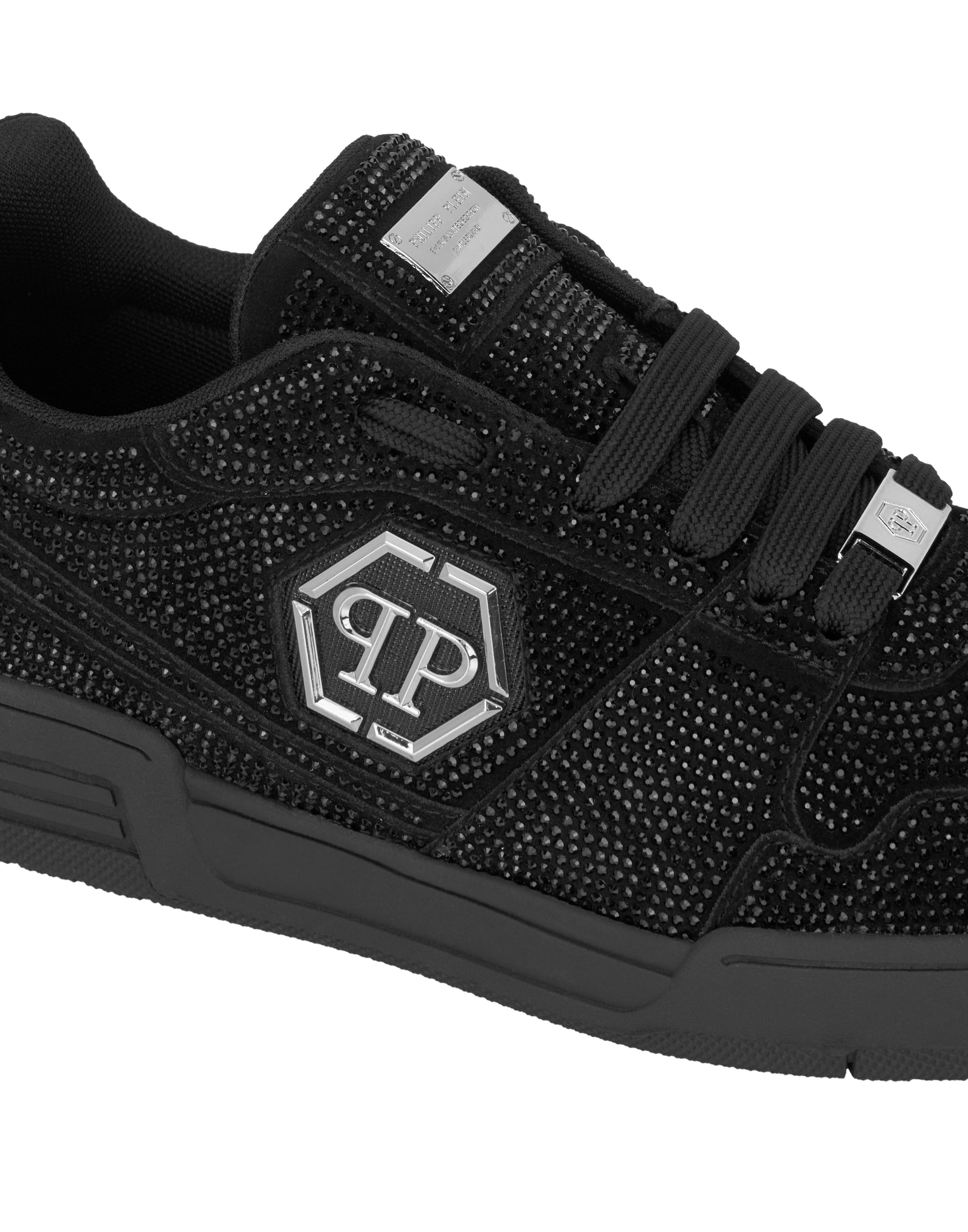 PHILIPP PLEIN - Low-Top Sneakers P-FORCE 78 Strass