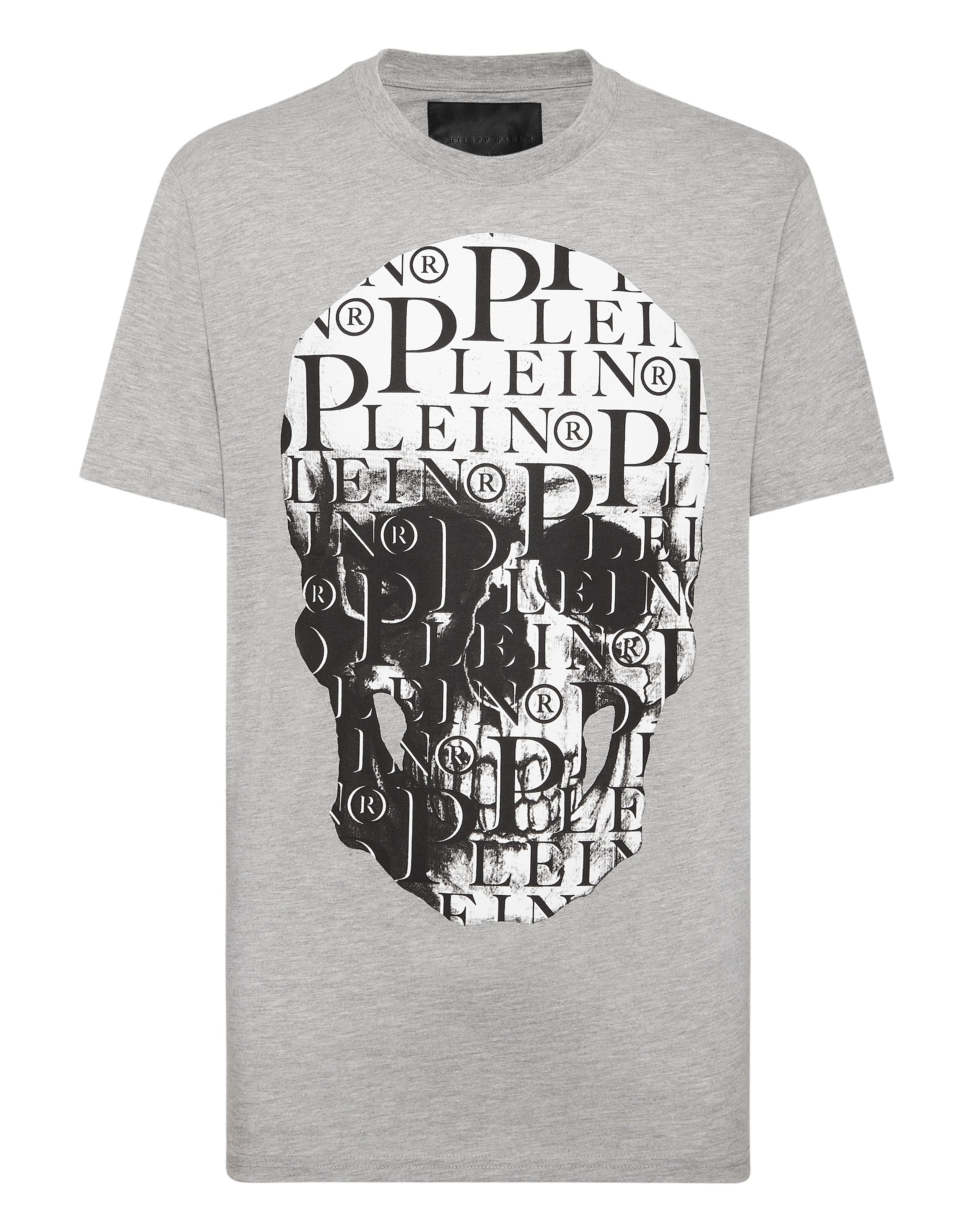 PHILIPP PLEIN -  T-shirt Round Neck SS Print Skull