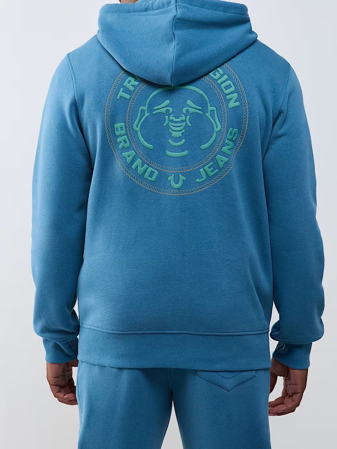 True Religion - True Puff-Print Zip Hoodie
