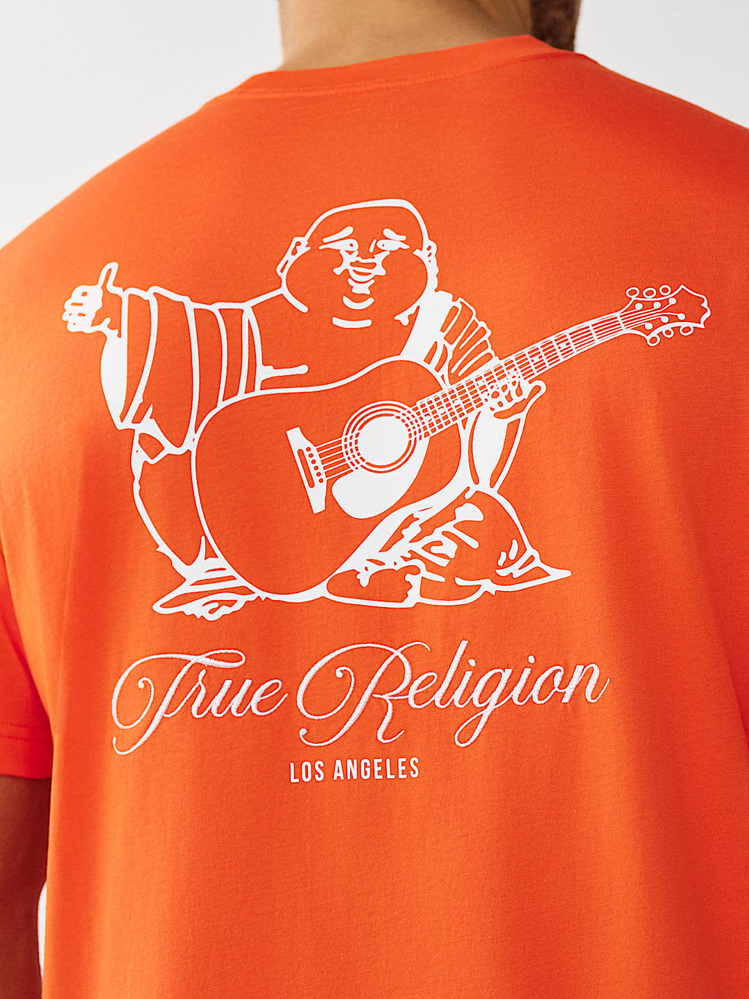True Religion - Filled Horseshoe Script Graphic Tee