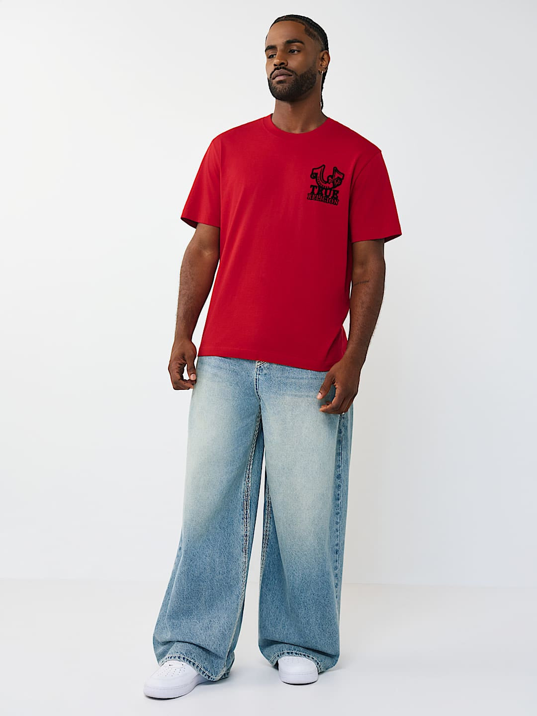 True Religion - Crest Logo Tee