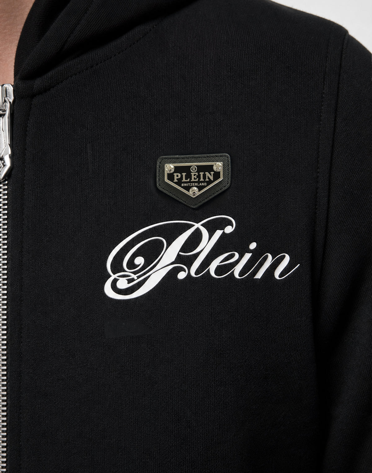 PHILIPP PLEIN - Hoodie Zip Teddy Stones