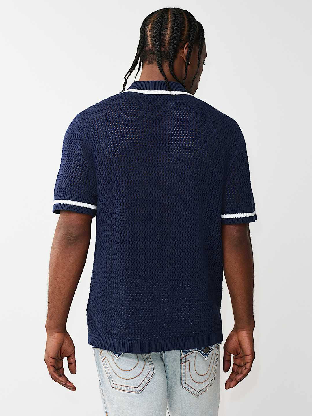 True Religion - Crown Logo Knit Shirt
