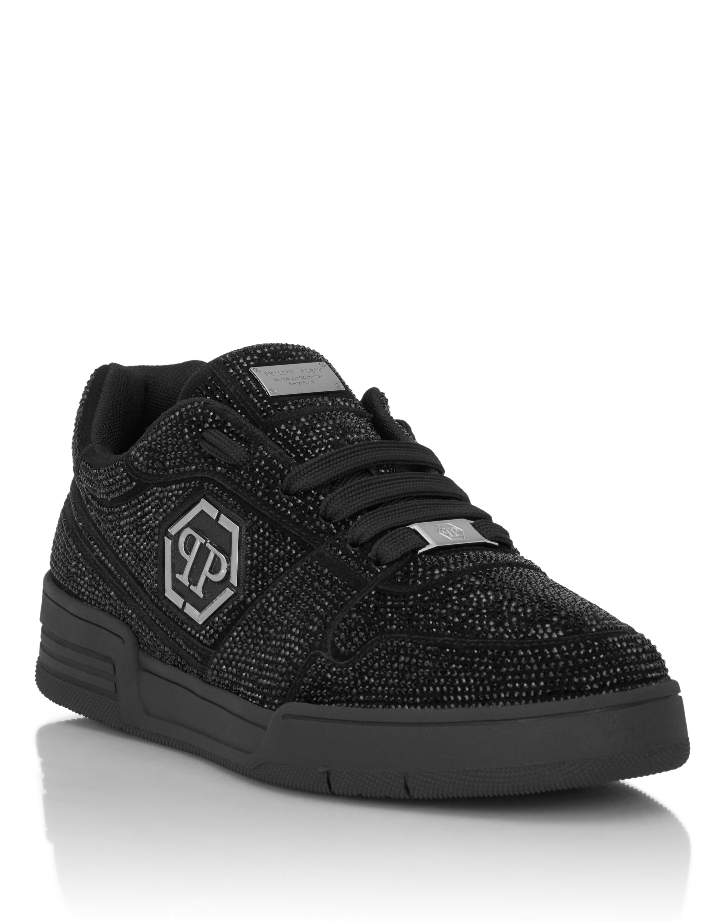PHILIPP PLEIN - Low-Top Sneakers P-FORCE 78 Strass