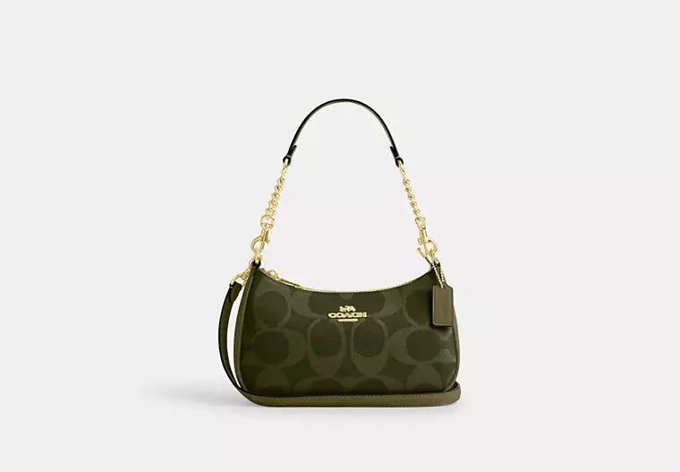 Coach - Teri Shoulder Bag In Signature Canvas