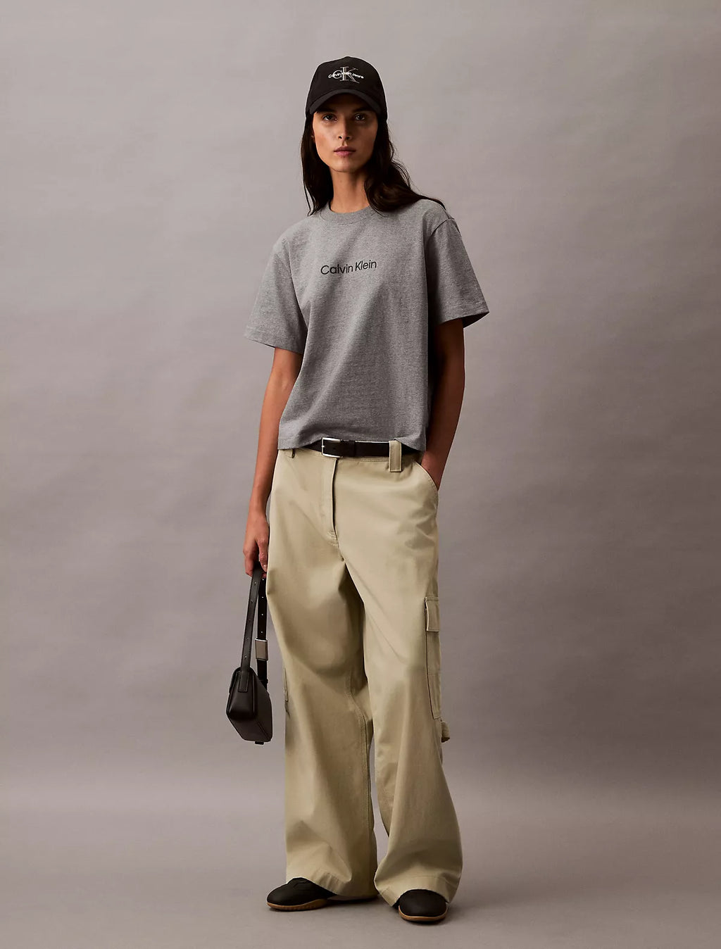 Standard Logo Boxy Fit Crewneck T-Shirt