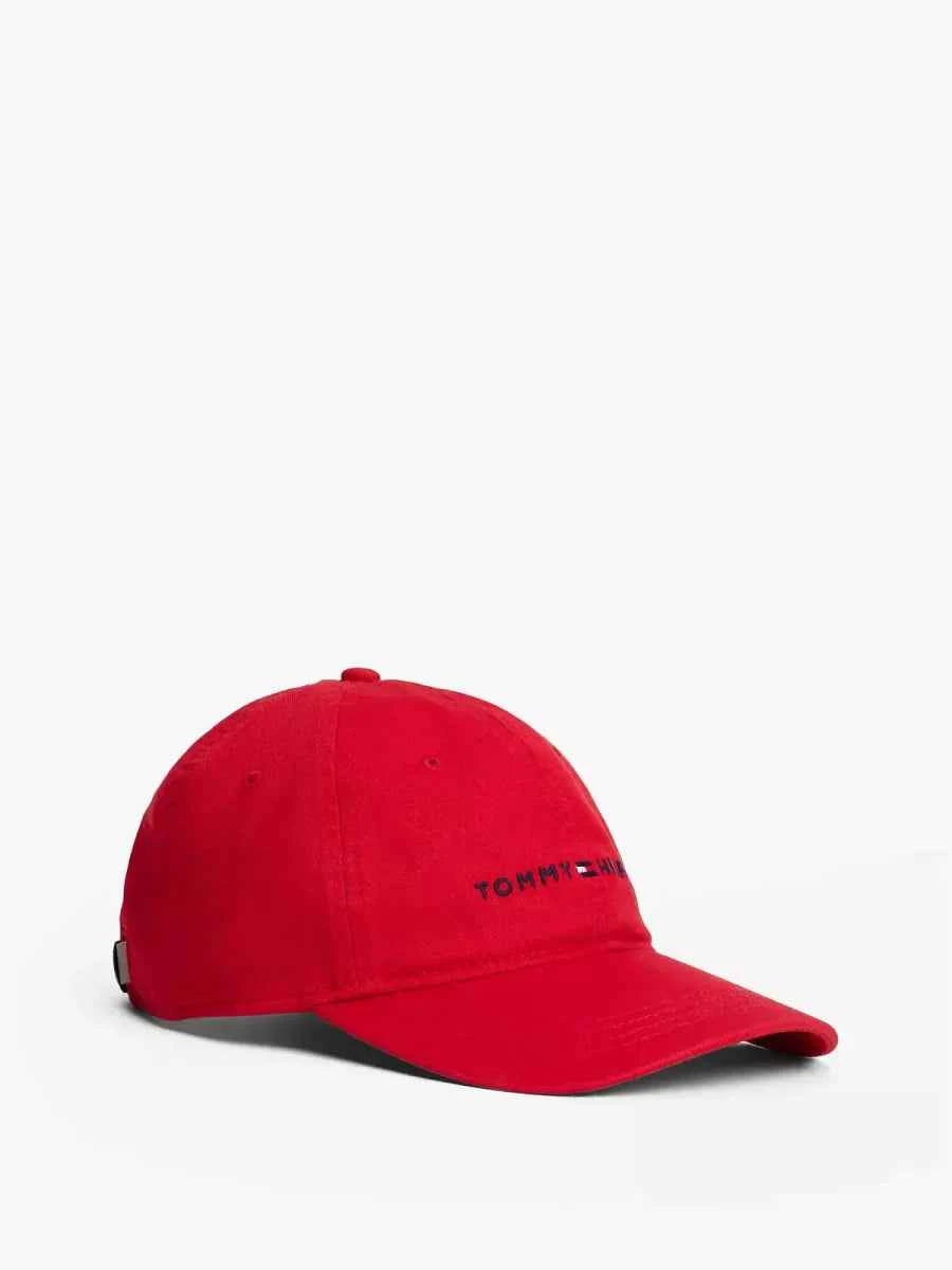 Embroidered Tommy Logo Baseball Cap