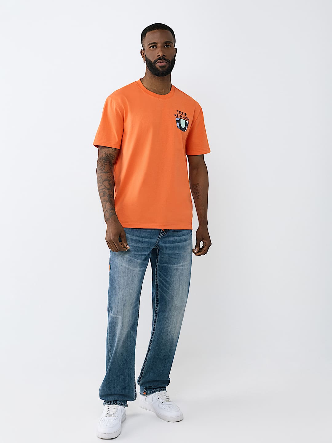 True Religion - Ricky Super T Straight Jean 34”