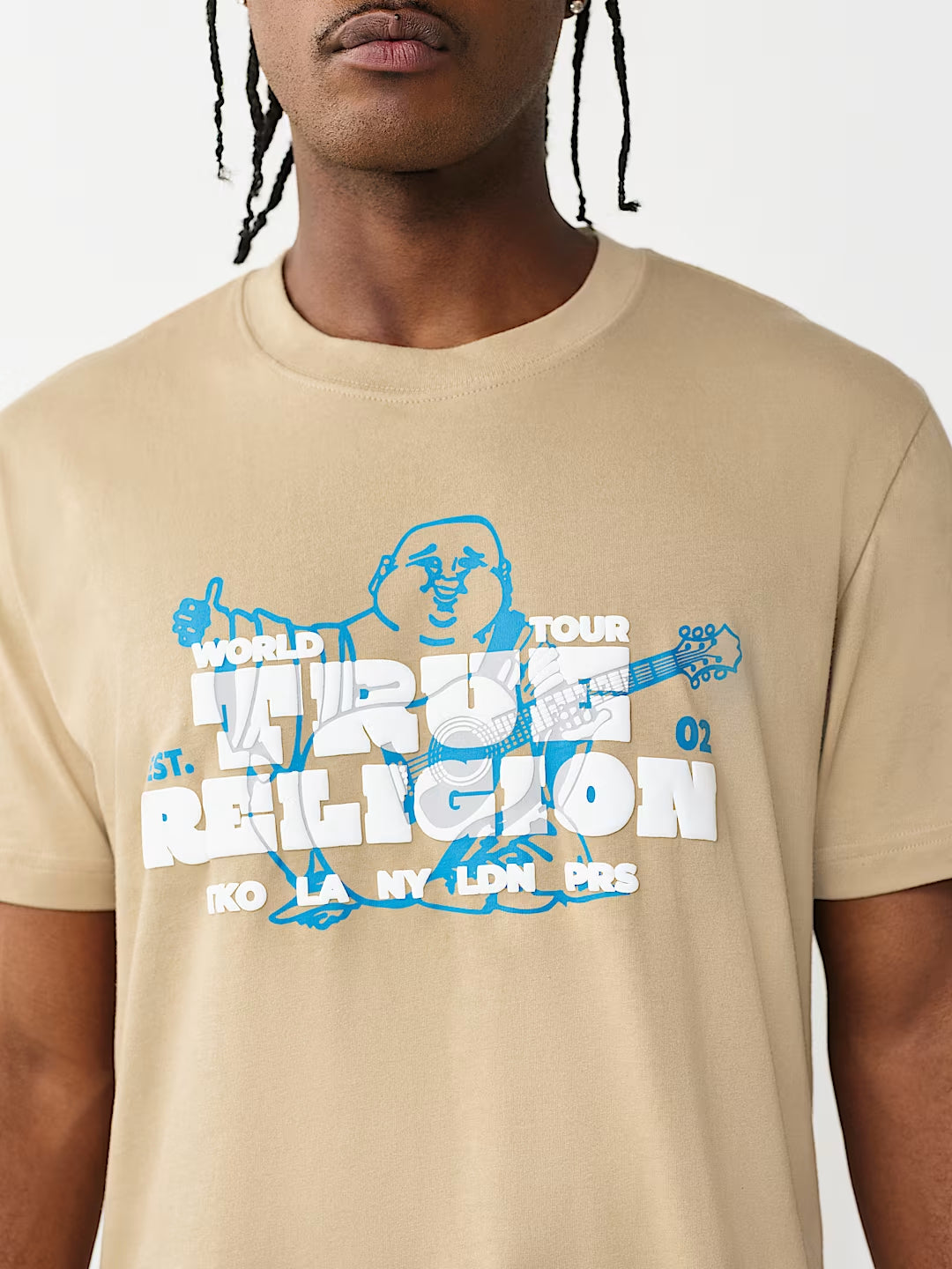 True Religion - Logo Blocky Puff Tee