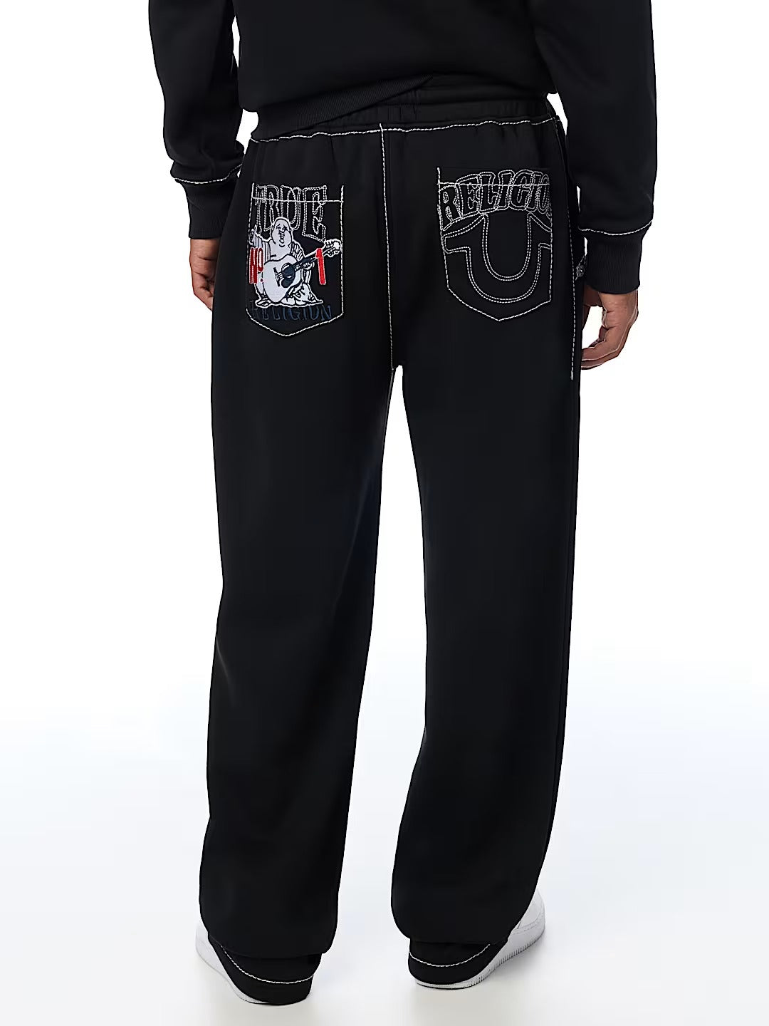 True Religion - No. 1 Logo Big T Sweatpant
