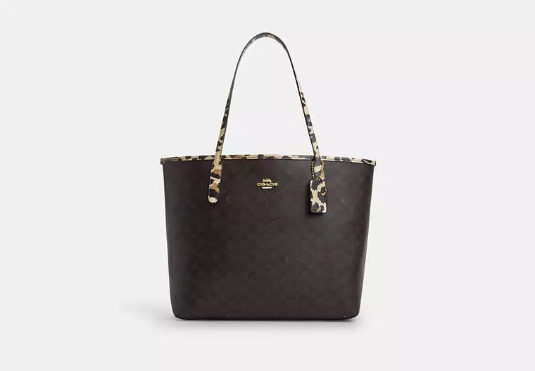 Coach - City Tote Bag In Signature Canvas