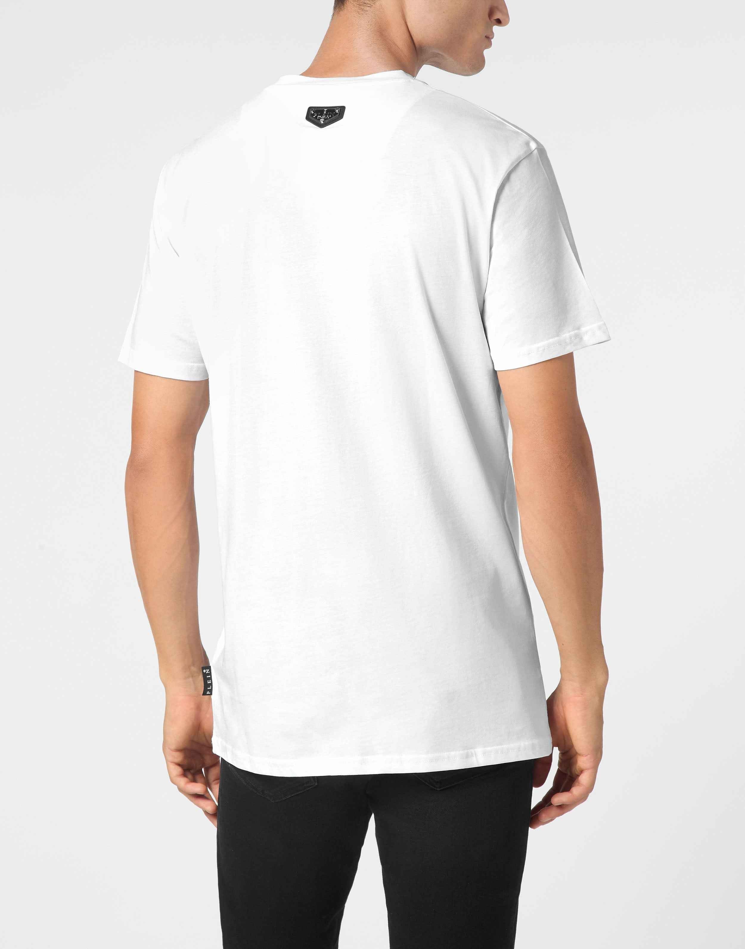 PHILIPP PLEIN - T-shirt Round Neck SS Stones Snake