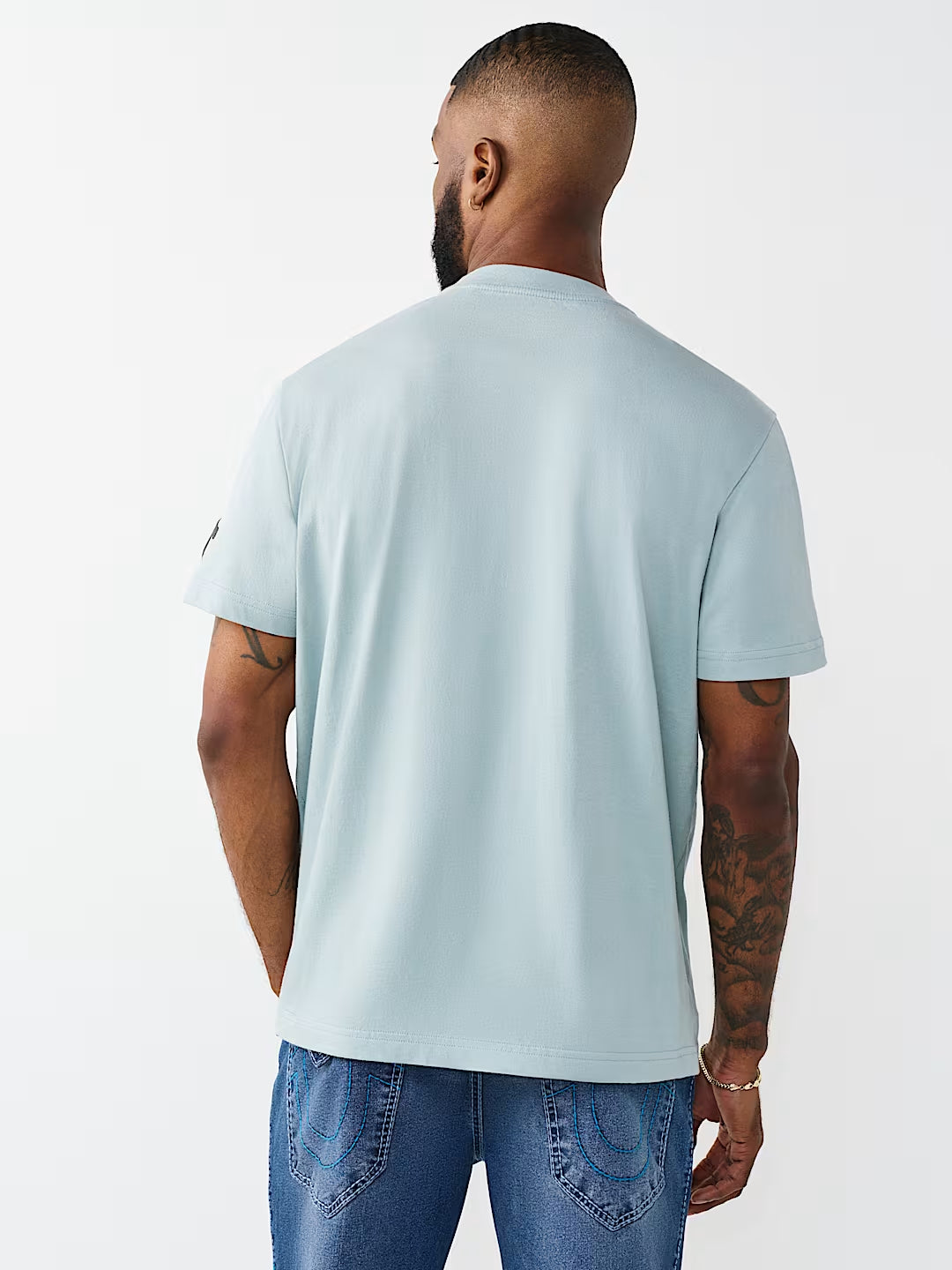 True Religion - Logo Blocky Puff Tee