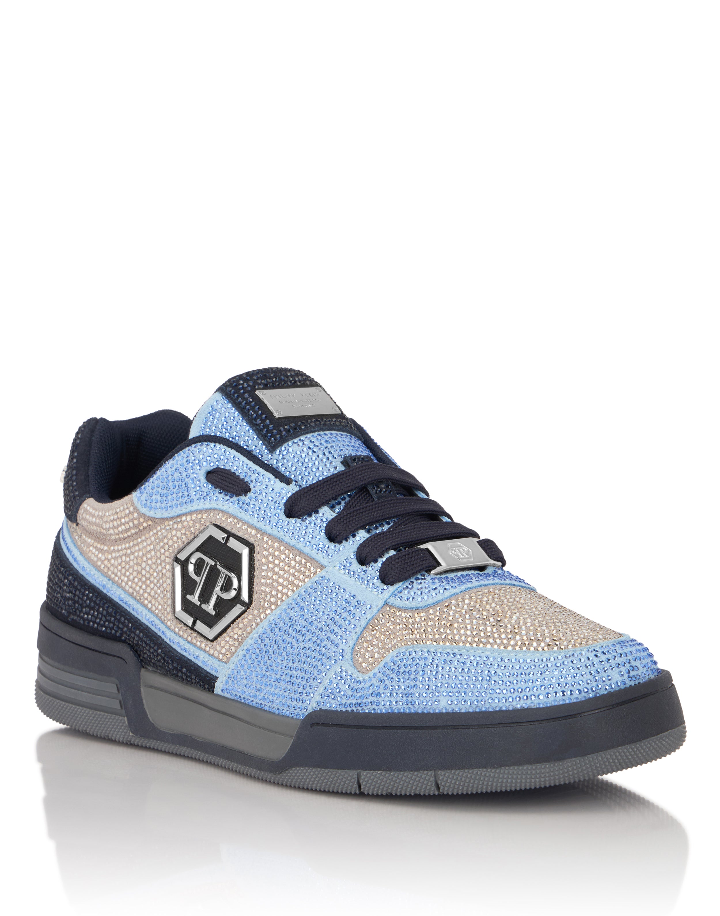PHILIPP PLEIN - Low-Top Sneakers P-FORCE 78 Strass