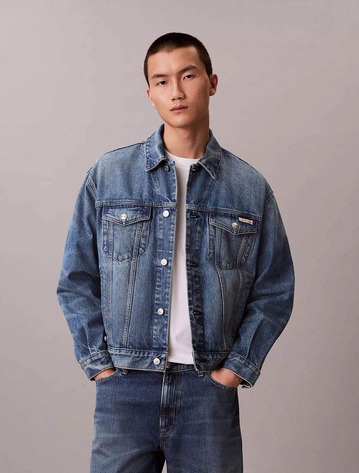 Calvin Klein - 90s Denim Trucker Jacket