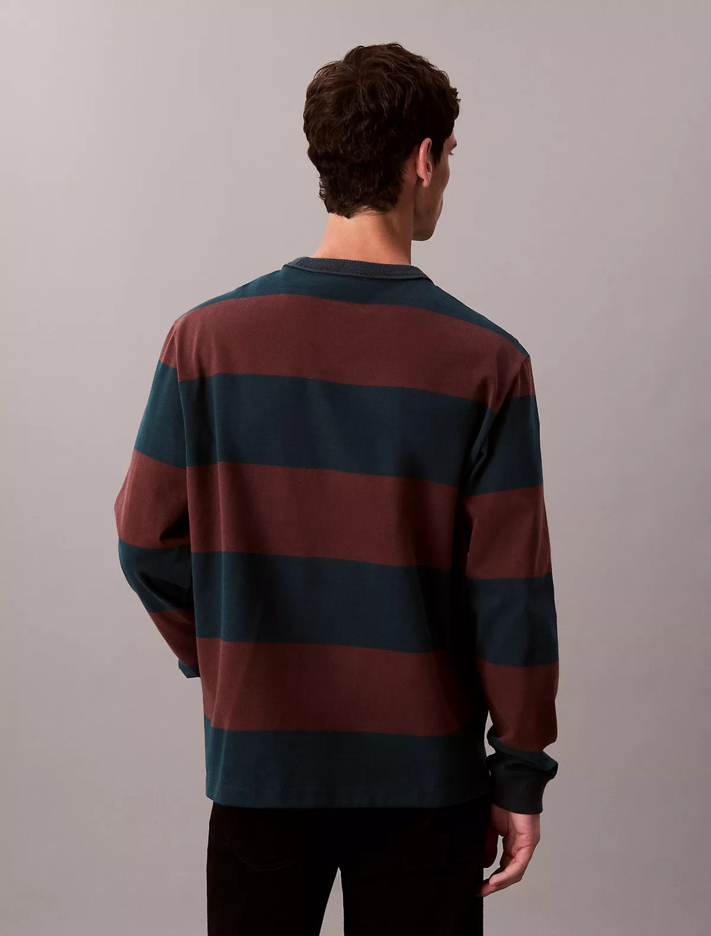 Calvin Klein - Stripe Relaxed Long Sleeve T-Shirt