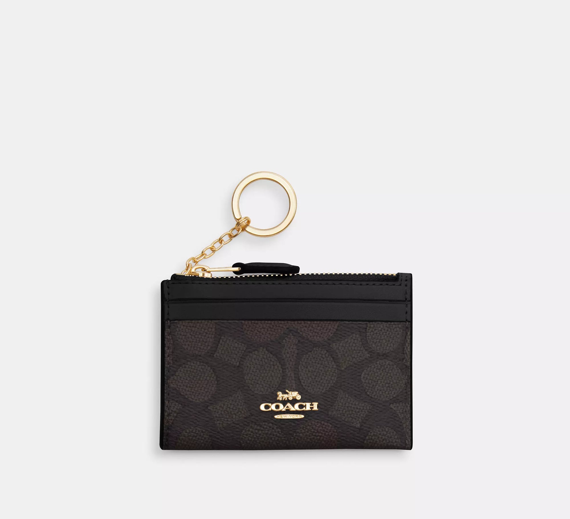 COACH - Mini Skinny Id Case In Signature Jacquard