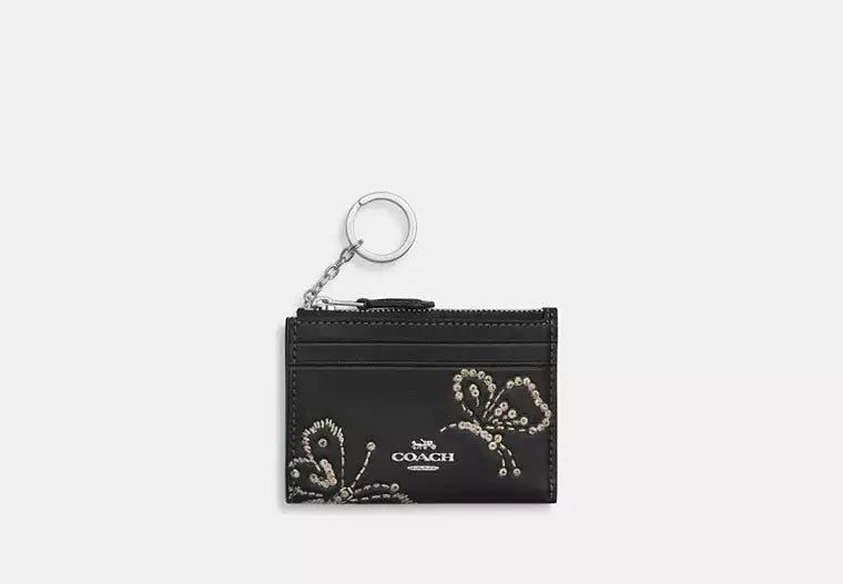 COACH - Mini Skinny Id Case In Signature Jacquard