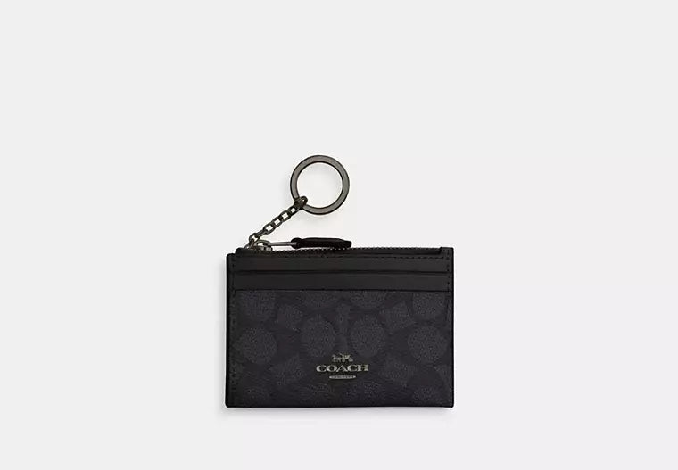 COACH - Mini Skinny Id Case In Signature Jacquard