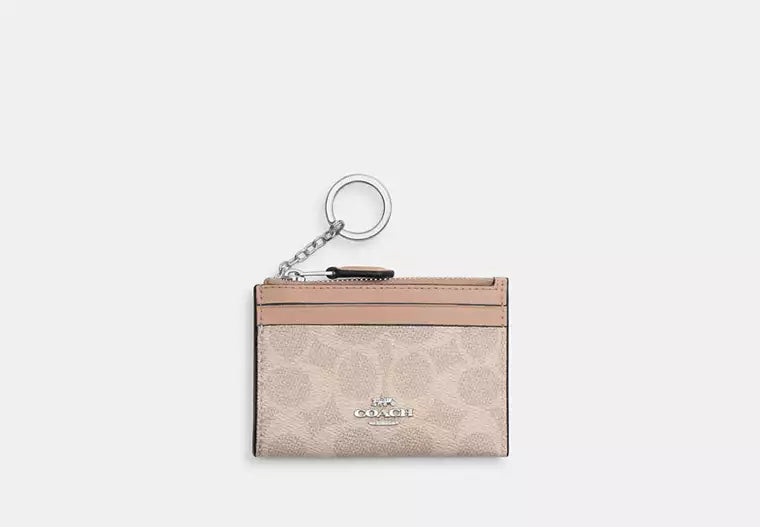 COACH - Mini Skinny Id Case In Signature Jacquard