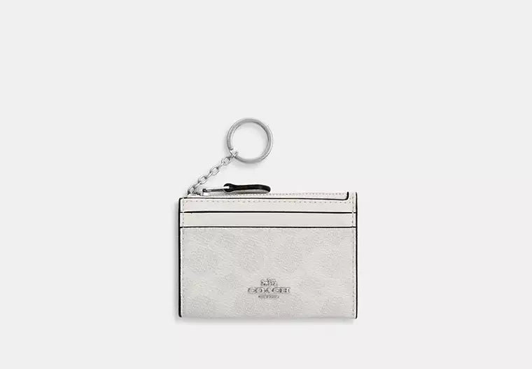 COACH - Mini Skinny Id Case In Signature Jacquard