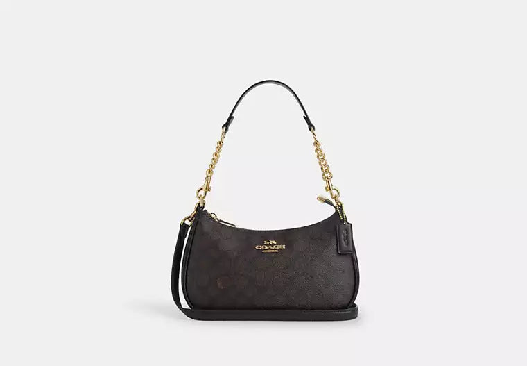 Coach - Teri Shoulder Bag In Signature Canvas
