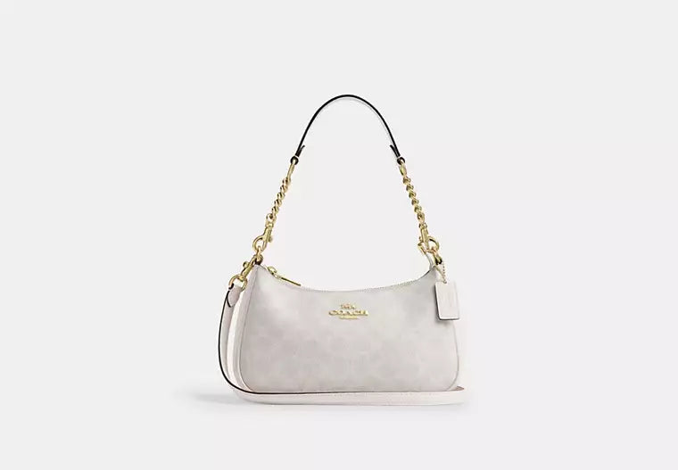 Coach - Teri Shoulder Bag In Signature Canvas
