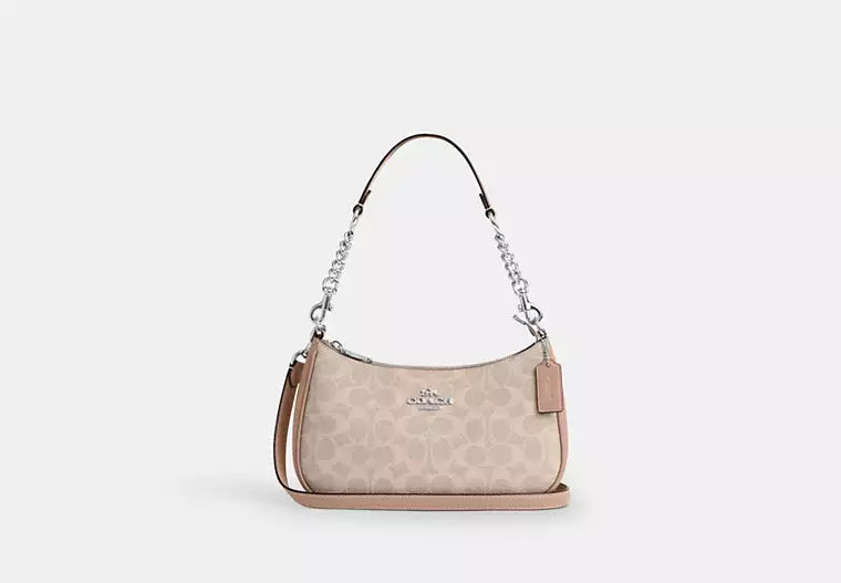 Coach - Teri Shoulder Bag In Signature Canvas