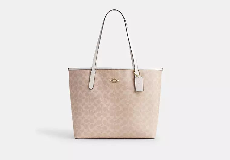 Coach - City Tote Bag In Signature Canvas