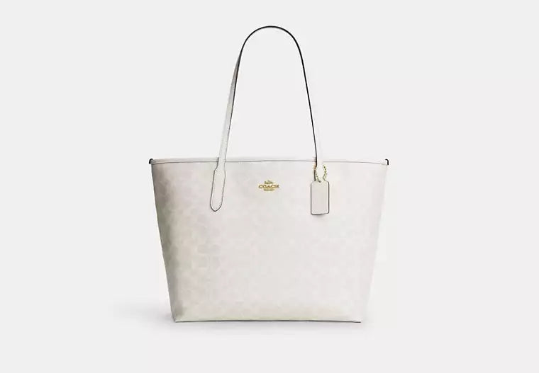 Coach - City Tote Bag In Signature Canvas