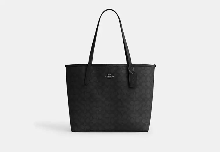 Coach - City Tote Bag In Signature Canvas