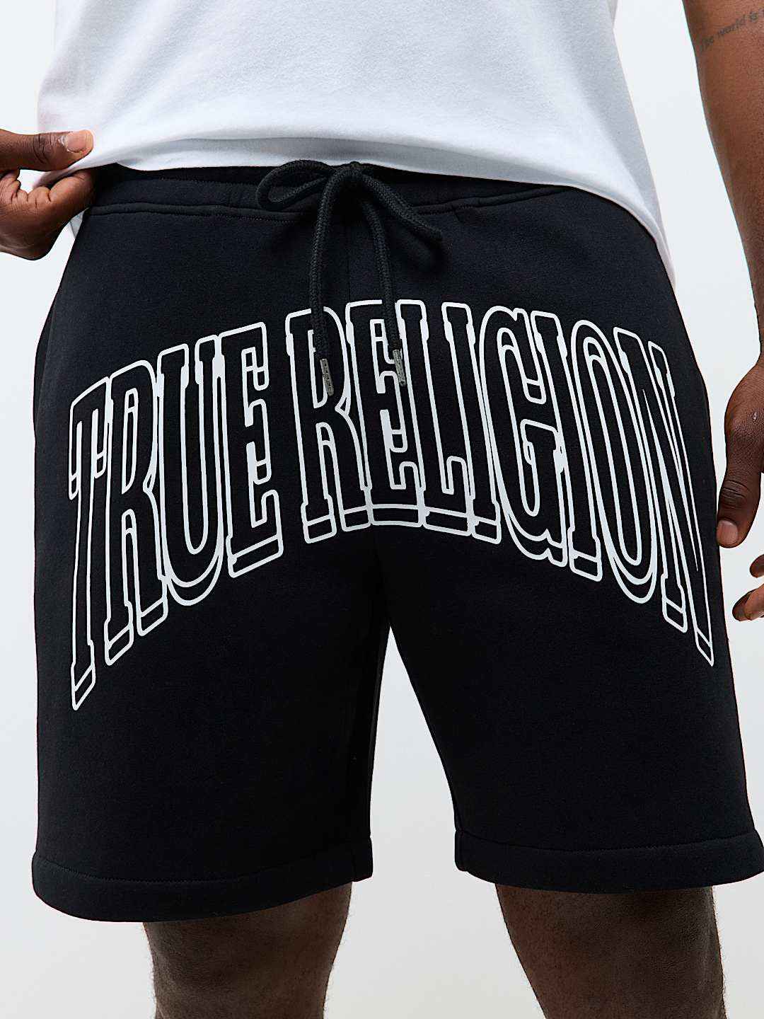 True Religion - Groovy Horseshoe Fleece Short