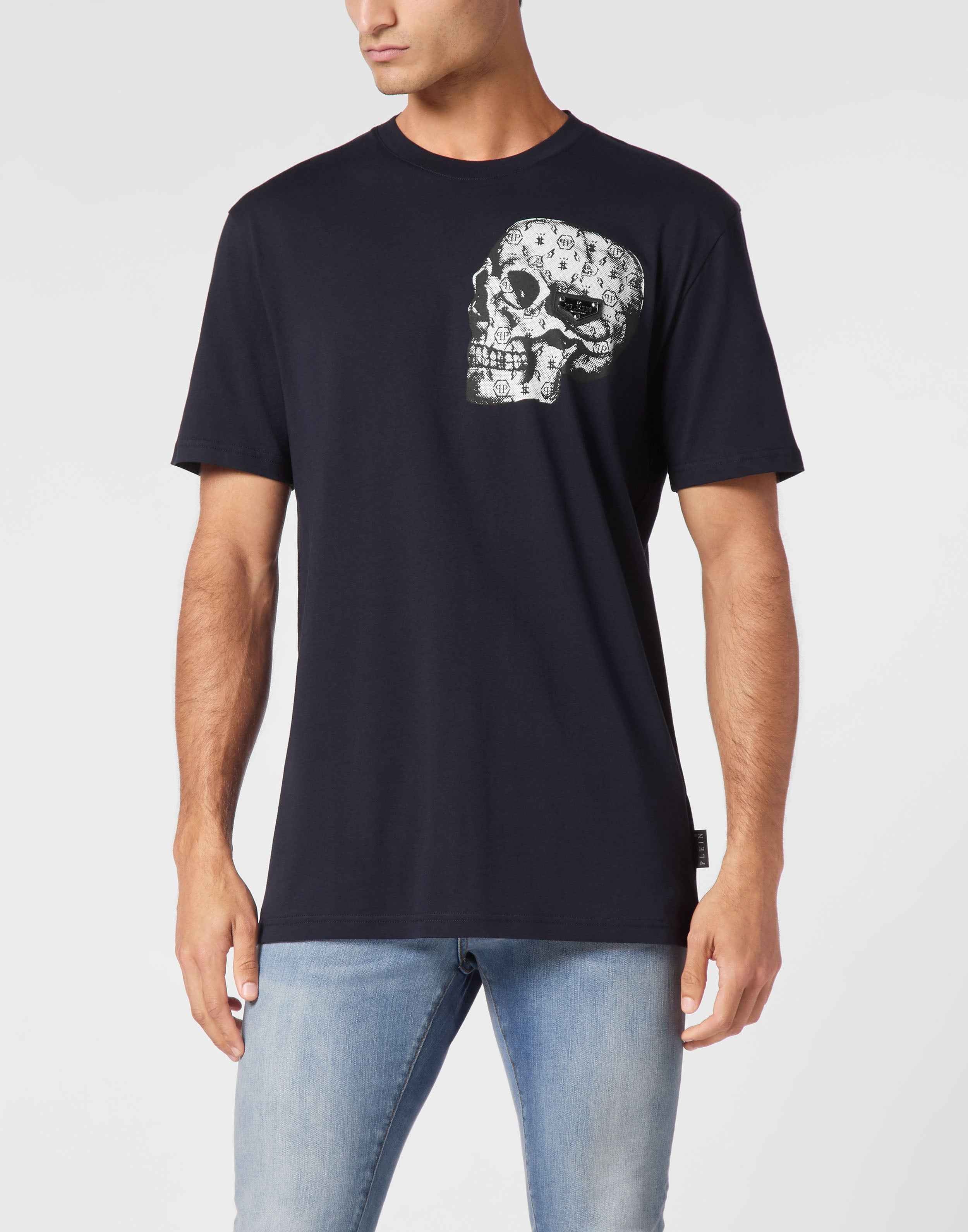 PHILIPP PLEIN - T-shirt Round Neck SS Skull