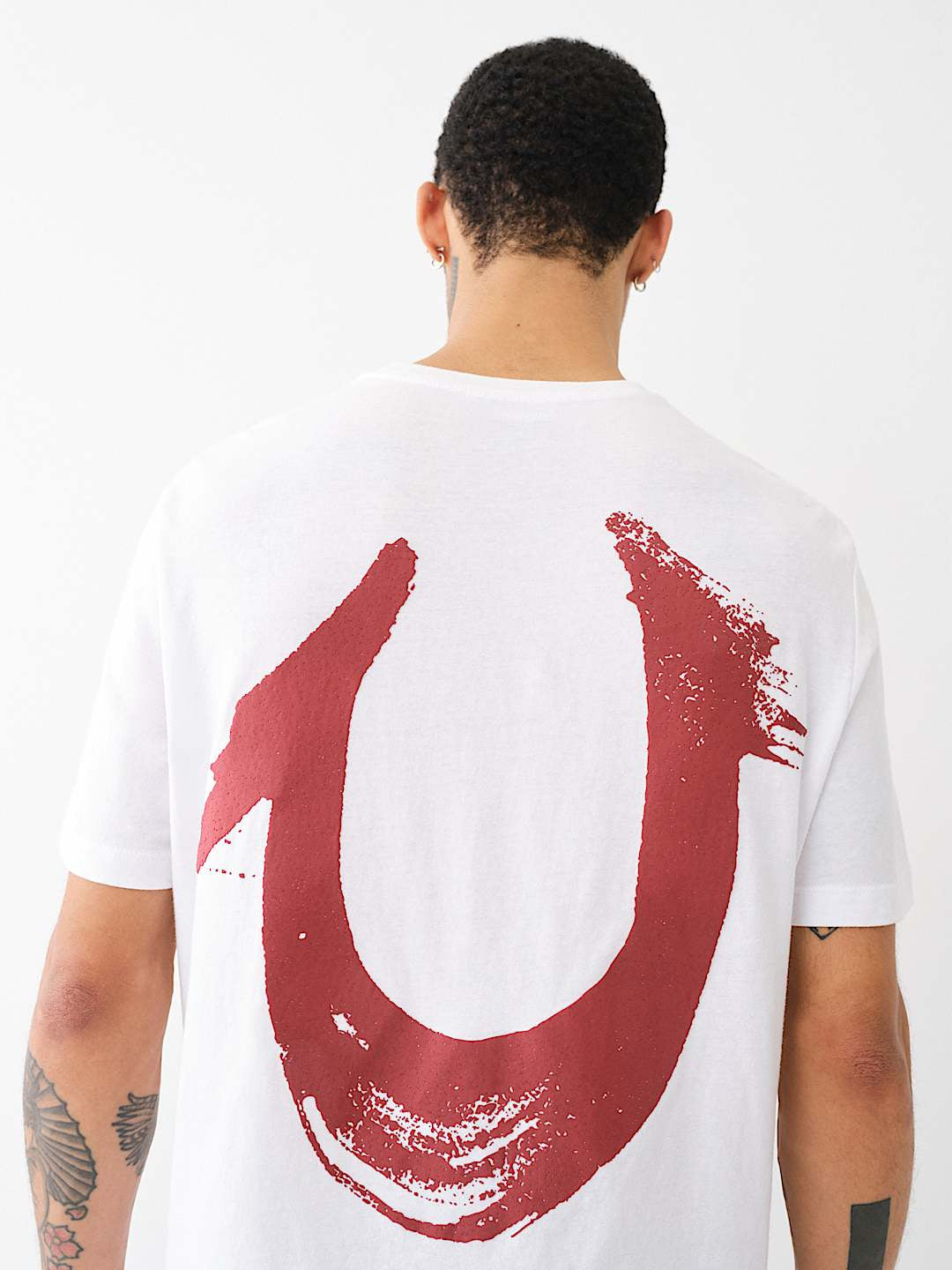 True Religion - Painted Horseshoe Relaxed Tee