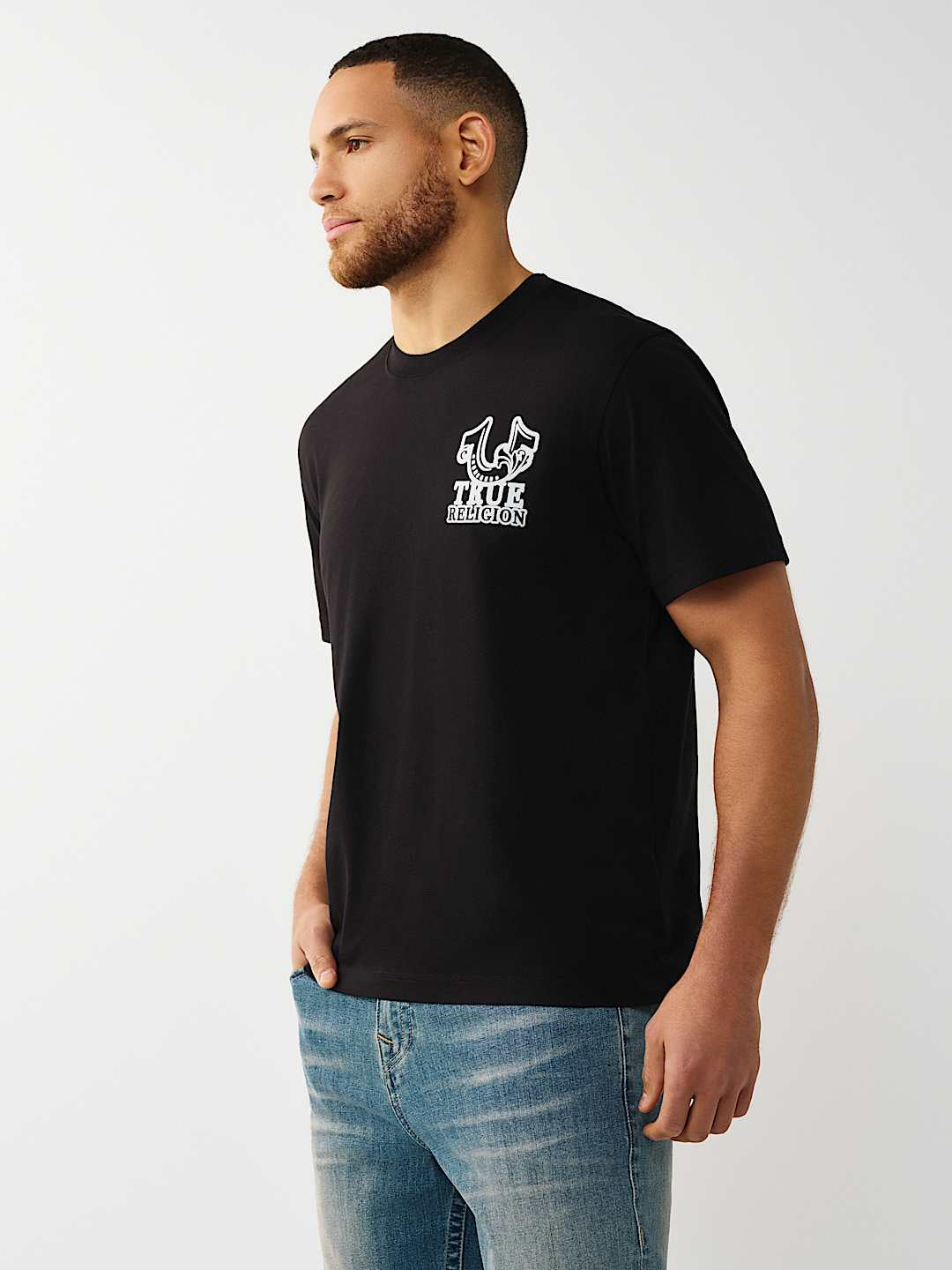 True Religion - Crest Logo Tee