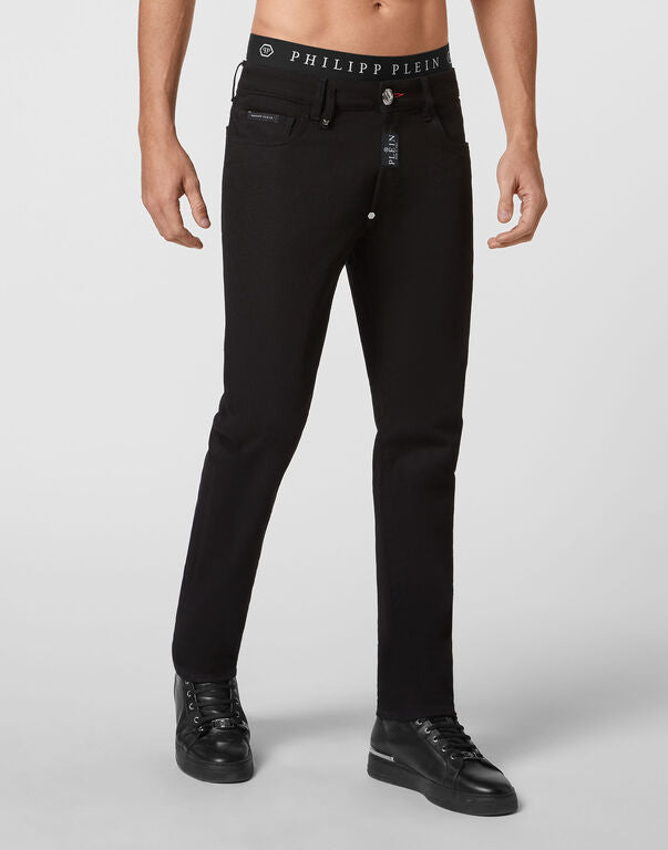 PHILIPP PLEIN - Straight Supreme Fit Jeans Basic