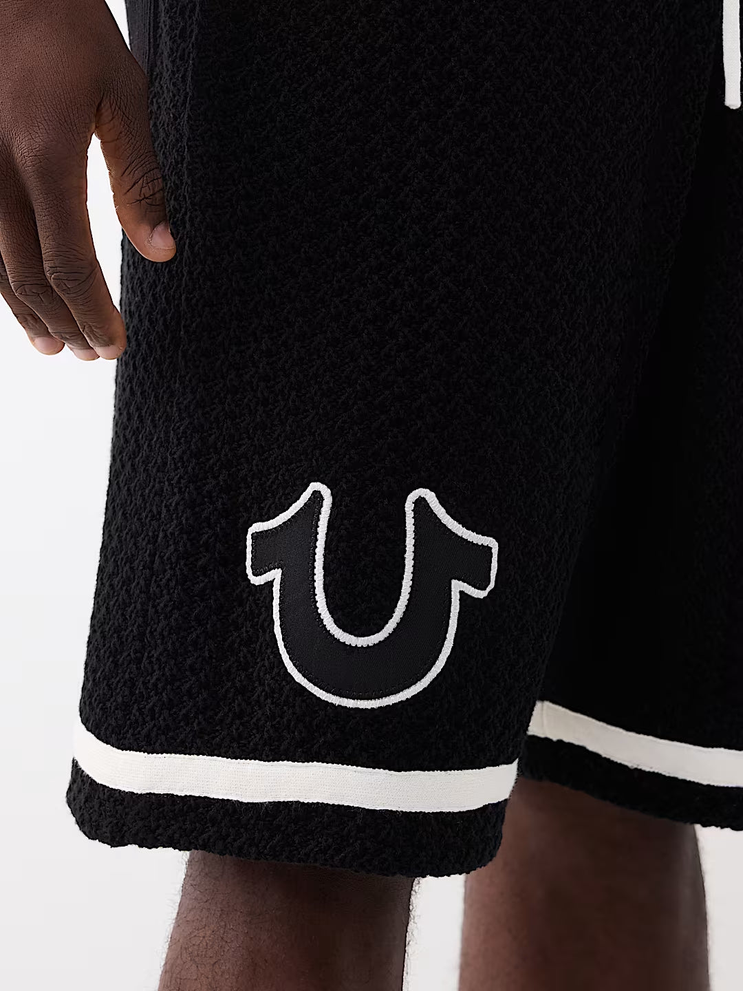True Religion - Open Knit Crochet Short