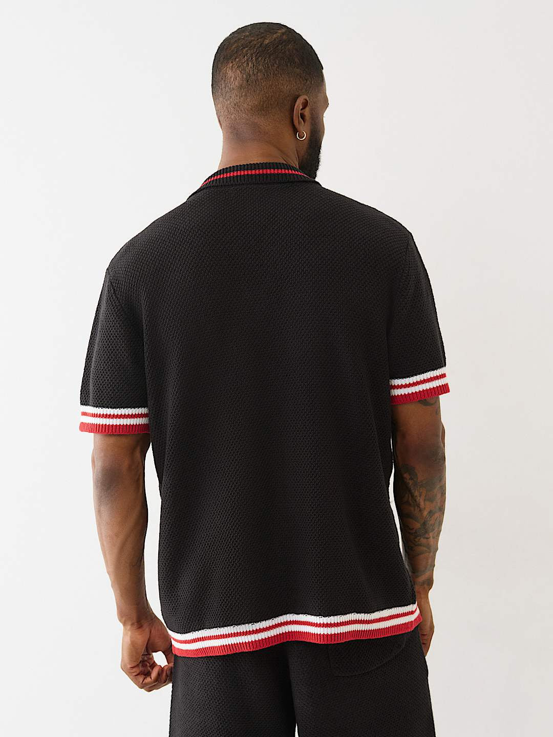 True Religion - Sweater Knit Polo Shirt