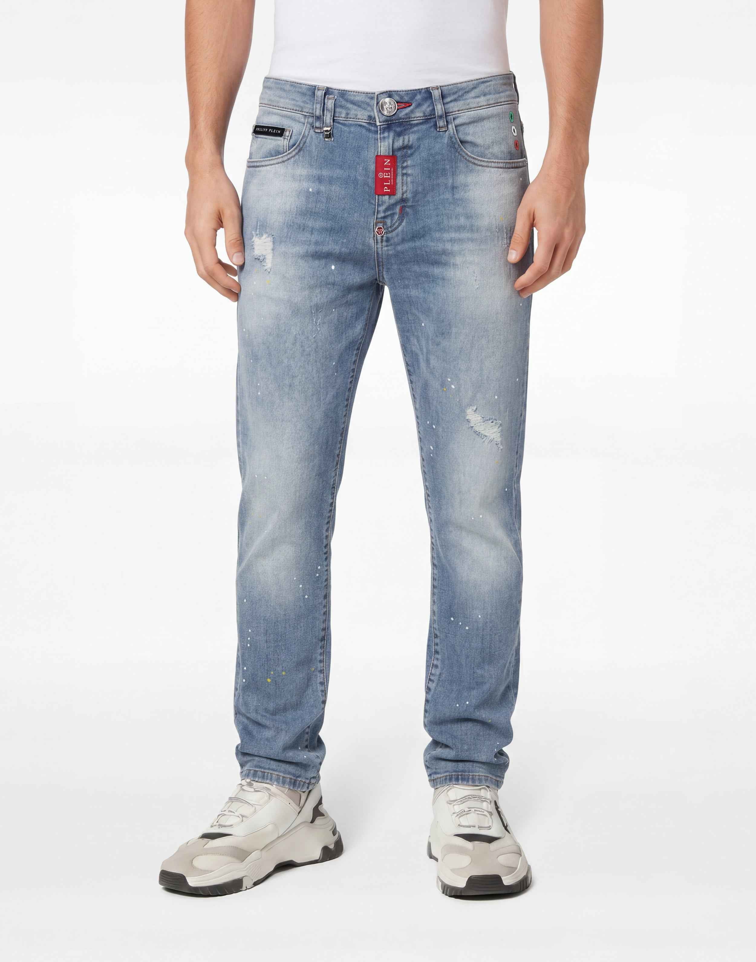 PHILIPP PLEIN - New Tapered Fit Jeans Basic