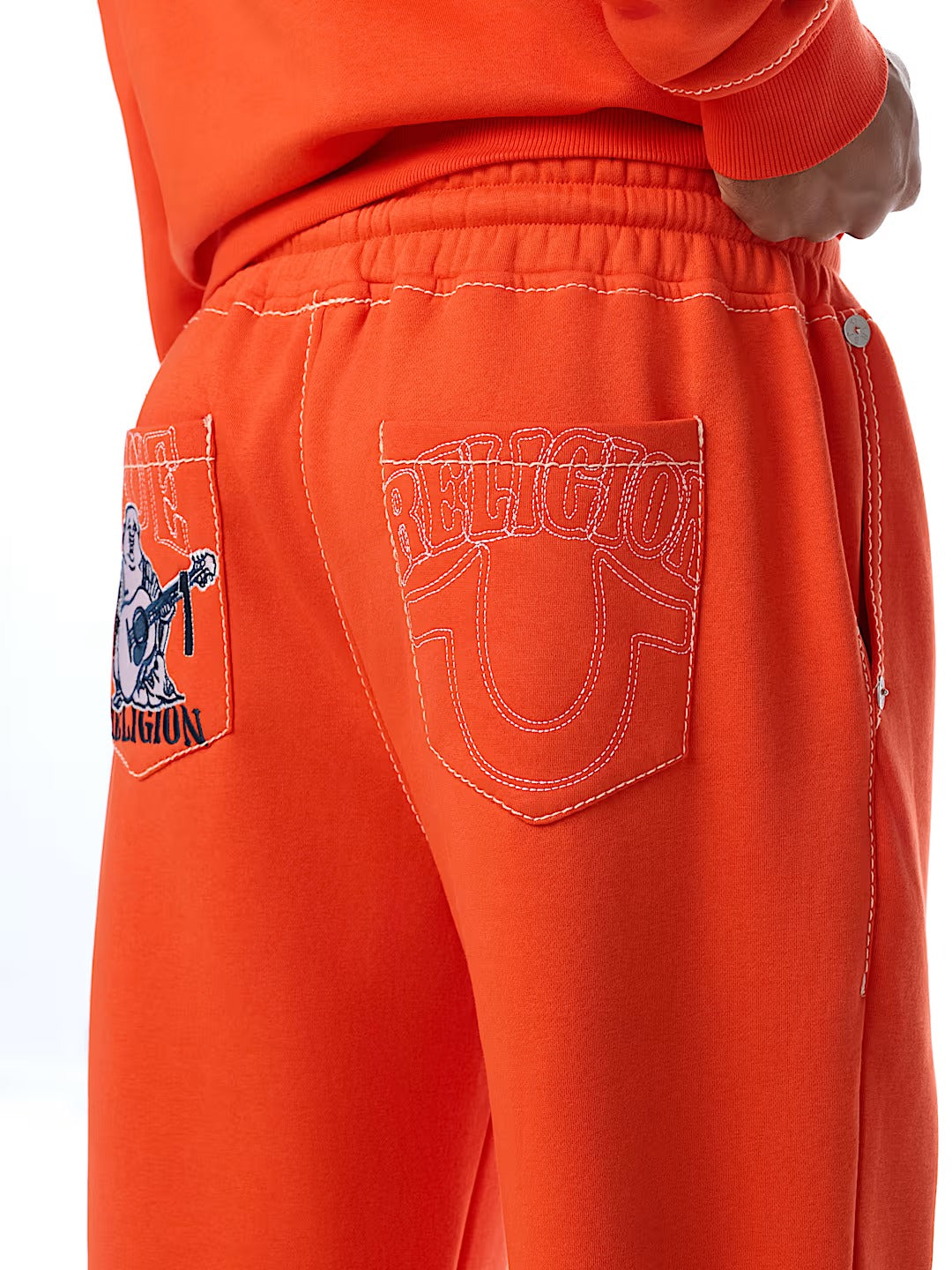 True Religion - No. 1 Logo Big T Sweatpant