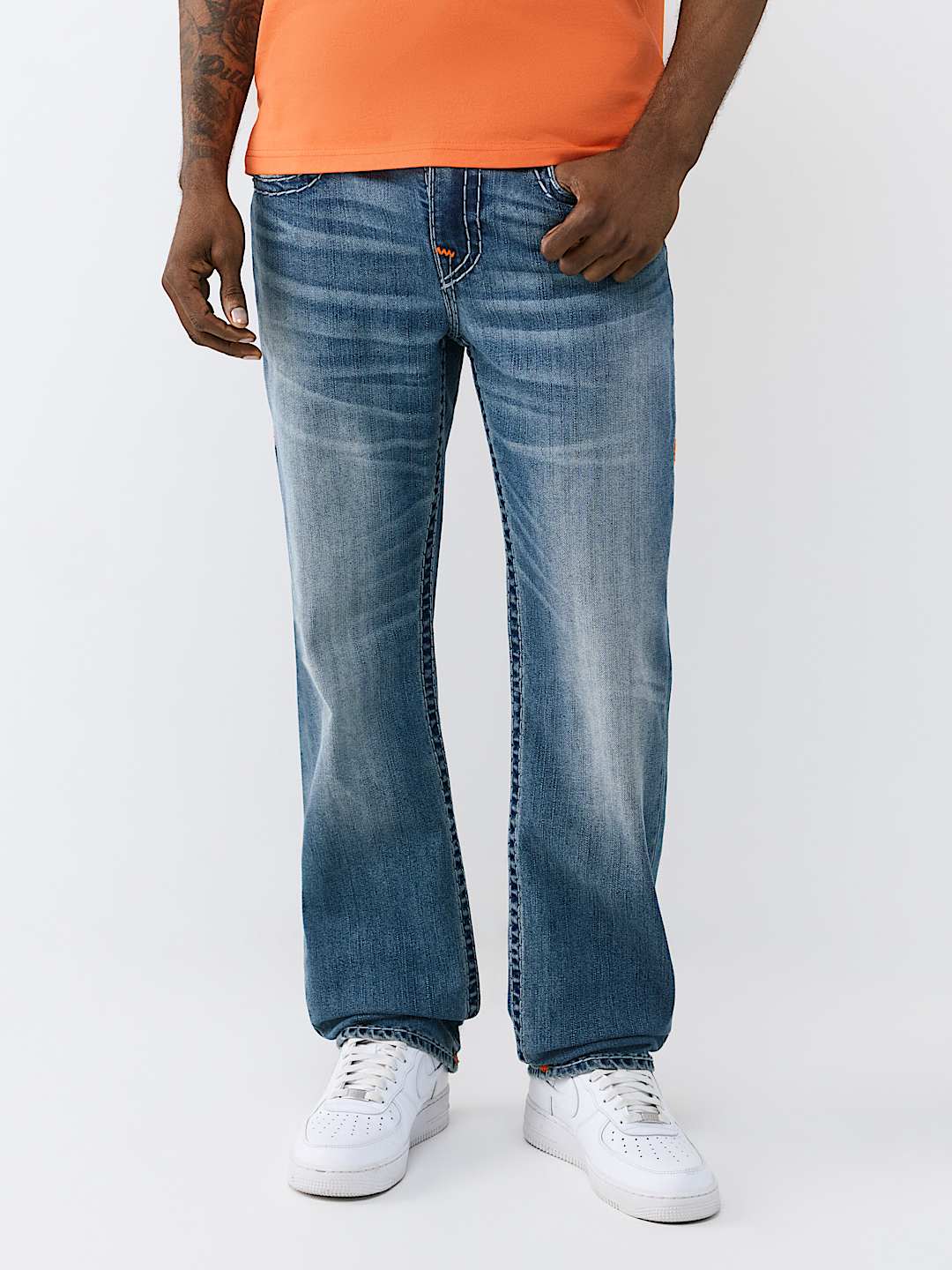 True Religion - Ricky Super T Straight Jean 34”