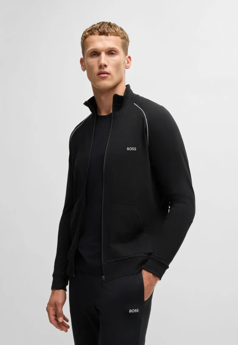 BOSS - MIX & MATCH ZIPPER , STRETCH - Zip-up sweatshirt