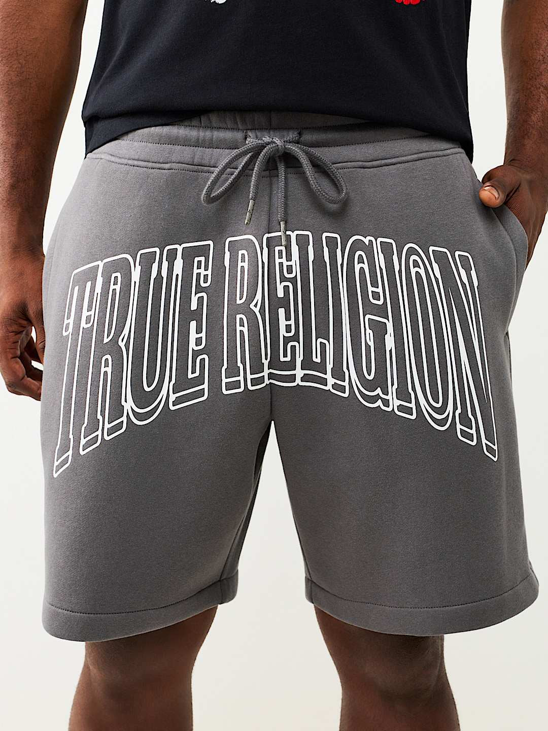 True Religion - Groovy Horseshoe Fleece Short