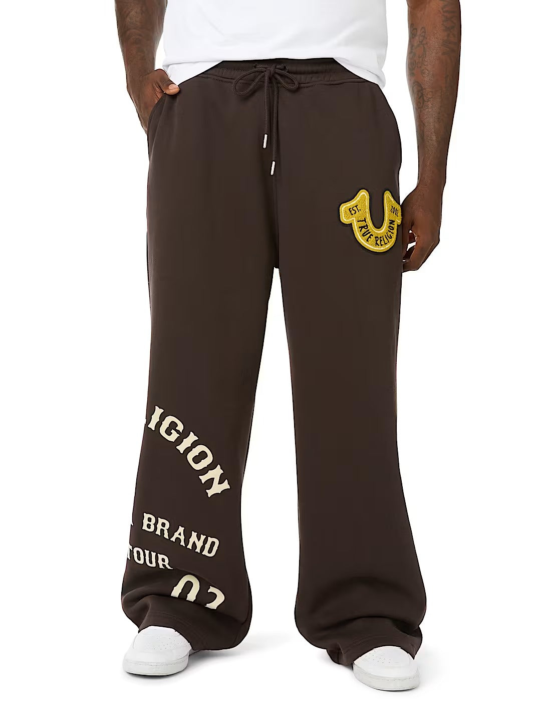 True Religion - Authentic Vintage Logo Baggy Sweatpant