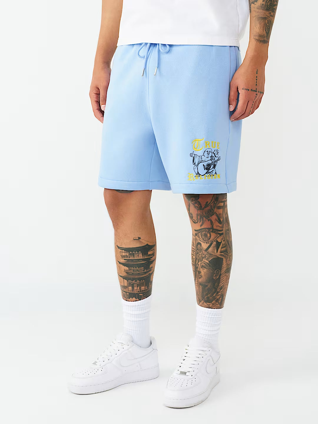 True Religion - Logo Fleece Short